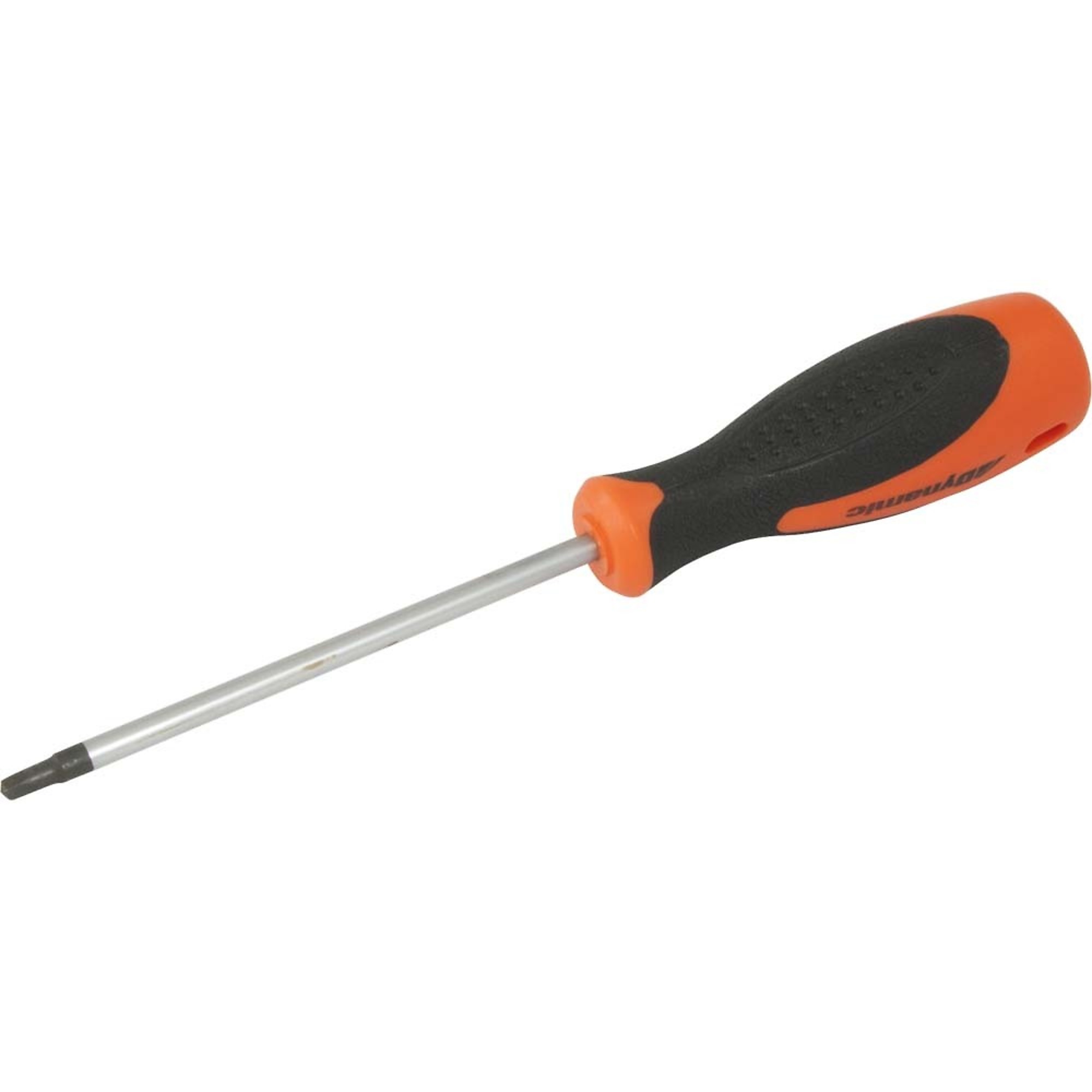 Dynamic Tools #2 Square Recess Screwdriver, Comfort Grip Handle